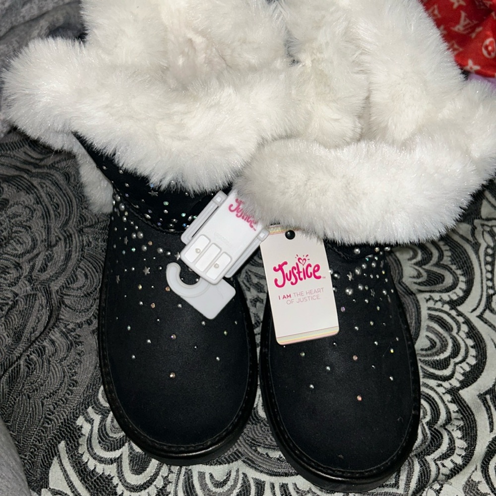 Sparkly boots from justice